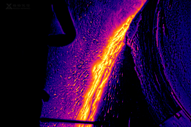 红外热成像技术的转炉钢渣检测